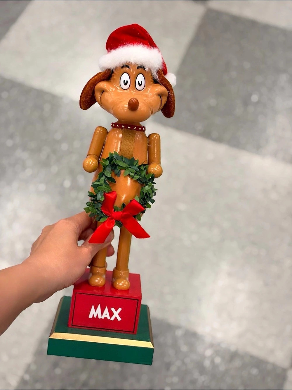 Max Christmas Dog Decor nutcracker